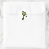 インラインスケートでスケーターとしてのサル ラウンドシール (バッグ)