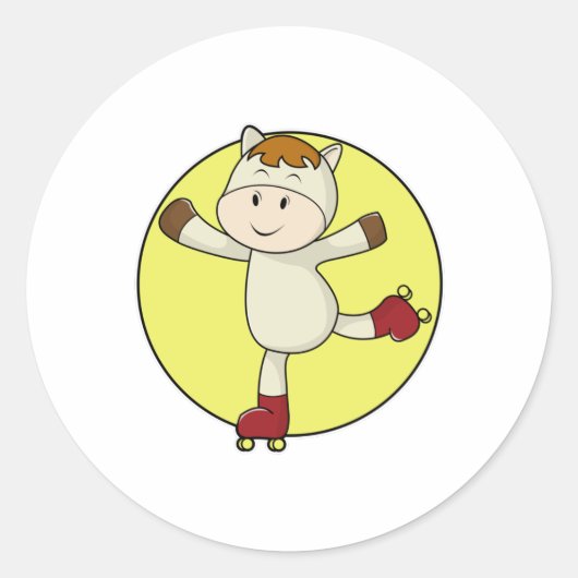 インラインスケートとしてホース&インラインスケート ラウンドシール (正面)