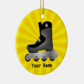 インラインスケートデザインオーナメント セラミックオーナメント (右)