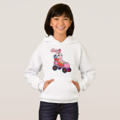 インラインスケート付きインラインスケーターとしてのウサギ (正面フル)