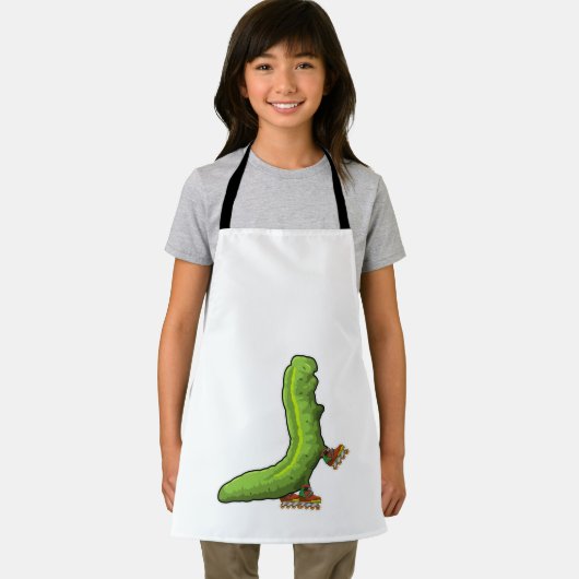 インラインスケート付きインラインスケーターとしてのキャタピラー エプロン (インサイチュ)