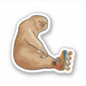 インラインスケート付きインラインスケートとしてスロース シール (正面)