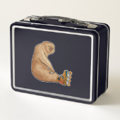 インラインスケート付きインラインスケートとしてスロース メタルランチボックス (裏面)