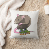 インラインスケート付きインラインスケートとしてマウス クッション (ブランケット)