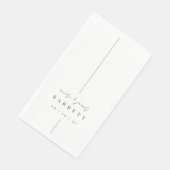 インライン モダンミニマルパーソナライズされた結婚s (コーナー)