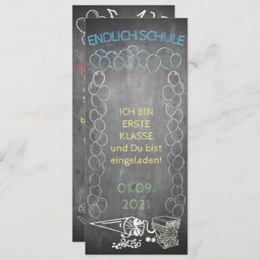 インラドゥンスカルテツアインシュルンイムタフェスティル (正面/裏面)