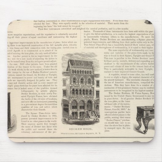 インラファム&ゲームウェル マウスパッド (正面)