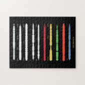 インレインボーズサウンドウェーブアートパズル ジグソーパズル (横)