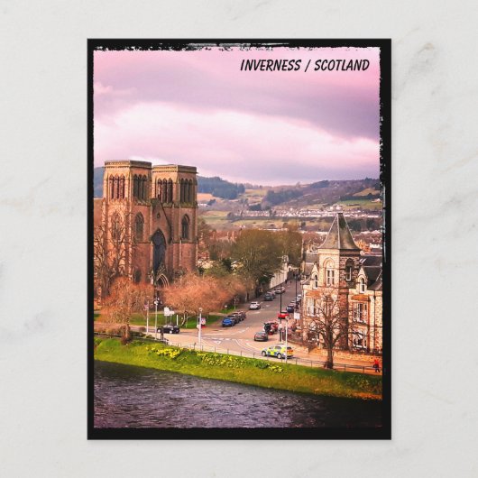 インヴァネス – スコットランド高地の首都 ポストカード (正面)