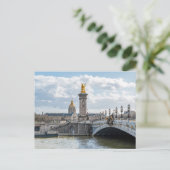 インヴァリッドとアレクサンドル三世橋 - パリ ポストカード (スタンド正面)