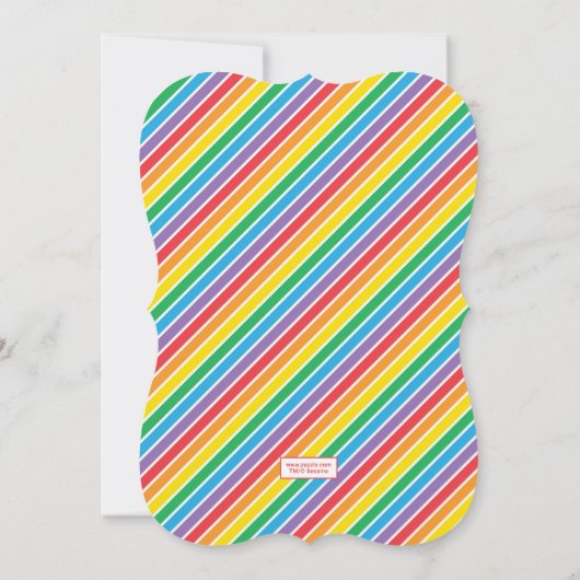 インヴィタシオンデクンプレーニョスデプラザセサモ 招待状 (裏面)