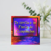 インヴィタシオン-テインヴィトアミフィエスタアズールイナランジャ 招待状 (スタンド正面)