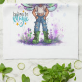 イン信じ魔法リル妖精キッチンタオル キッチンタオル (折り畳み)