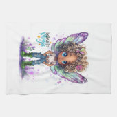 イン信じ魔法リル妖精キッチンタオル キッチンタオル (横)