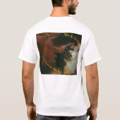 イン及びヤンの赤い砂のビーチ、マウイ Tシャツ (裏面)