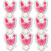 イン市松模様にチェン – シール (正面)