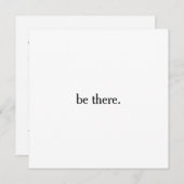 イン招待状 招待状 (正面/裏面)