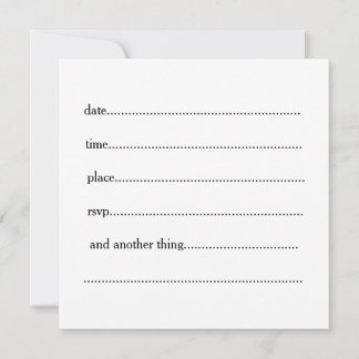 イン招待状 招待状