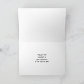 イン最も深い悔やみや弔慰マウンテンフォレストウォーク自然 カード (内部)