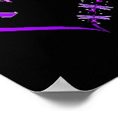 イン私たち威厳がある衣服パープルオーバードーズ認識度ドラゴン ポスター (角)