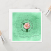 イン開花 カード (正面/裏面インサイチュ)