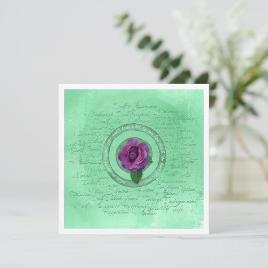 イン開花 カード (スタンド正面)