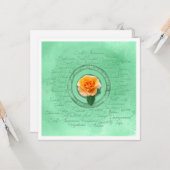 イン開花 カード (正面/裏面インサイチュ)