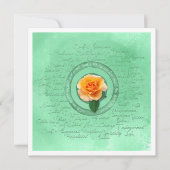 イン開花 カード (正面)