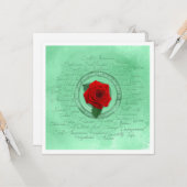 イン開花 カード (正面/裏面インサイチュ)