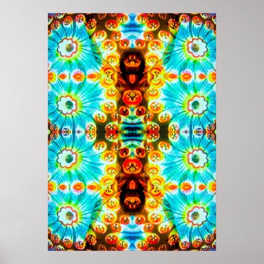 「イン開花」ポスタープリント ポスター (正面)