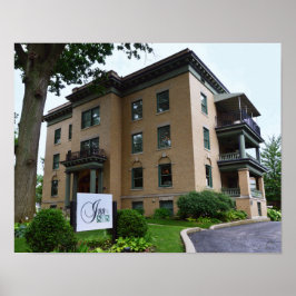 イン835，スプリングフィールド，イリノイ，サイド， 14x11 ポスター