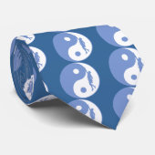 イン&ヤンクライマー（青） ネクタイ (ロール)