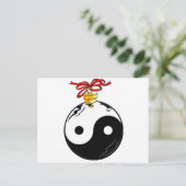 イン&ヤンクリスマスボール シーズンポストカード (スタンド正面)