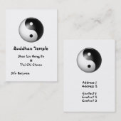 イン&ヤンプロファイルカード 名刺 (正面/裏面)