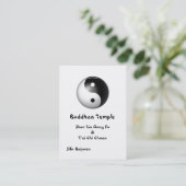 イン&ヤンプロファイルカード 名刺 (スタンド正面)