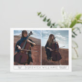 イン&ヤンミュージック卒業招待状 案内状 (スタンド正面)