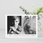 イン&ヤン卒業招待状 案内状 (スタンド正面)