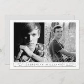 イン&ヤン卒業発表 案内状 (正面/裏面)