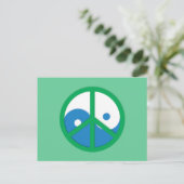 イン – ヤン和平サイン ポストカード (スタンド正面)