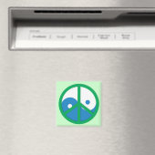 イン – ヤン和平サイン マグネット (インサイチュ (食洗機))