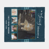 イン·ラブ·メモリー記念写真集 フリースブランケット (正面(横))