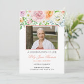 イン・ラブ・メモリー・エレガントピーチバラ葬 招待状 (スタンド正面)