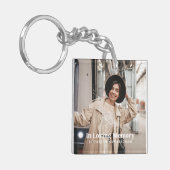 イン·ラブ·メモリー·モダンカスタム記念写真 キーホルダー (正面左)