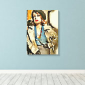 イン、予想II キャンバスプリント (インサイチュ (ウッドフロア))