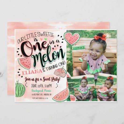 イン 招待状 (正面/裏面)