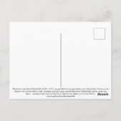 イヴァンエアーズウェスターフィールド記念碑(1920年~1941年) ポストカード (裏面)