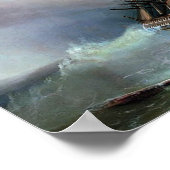 イヴァン・アイヴァゾフスキーによる嵐 ポスター (角)