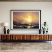 イヴァン・アイヴァゾフスキーによる第9回の波ポスター ポスター