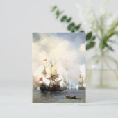 イヴァン・アイヴァゾフスキーの戦い ポストカード (スタンド正面)