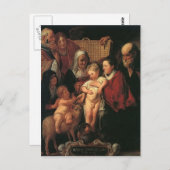 イヴァン・アイヴァゾフスキー – プシュキン&伯爵夫人レーフスカヤ ポストカード (正面/裏面)